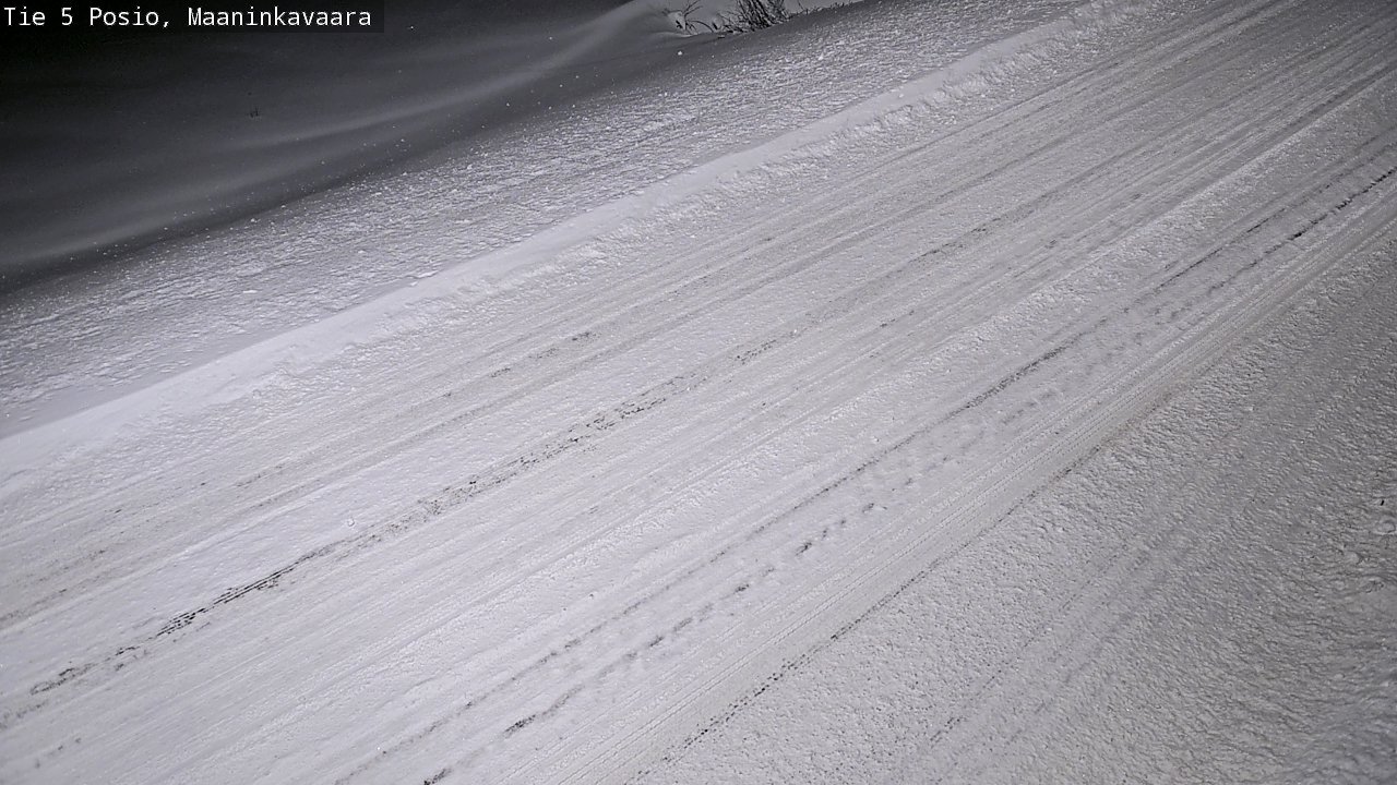 Weather Camera Image Road 5 Posio, Maaninkavaara, Posio, Lappi