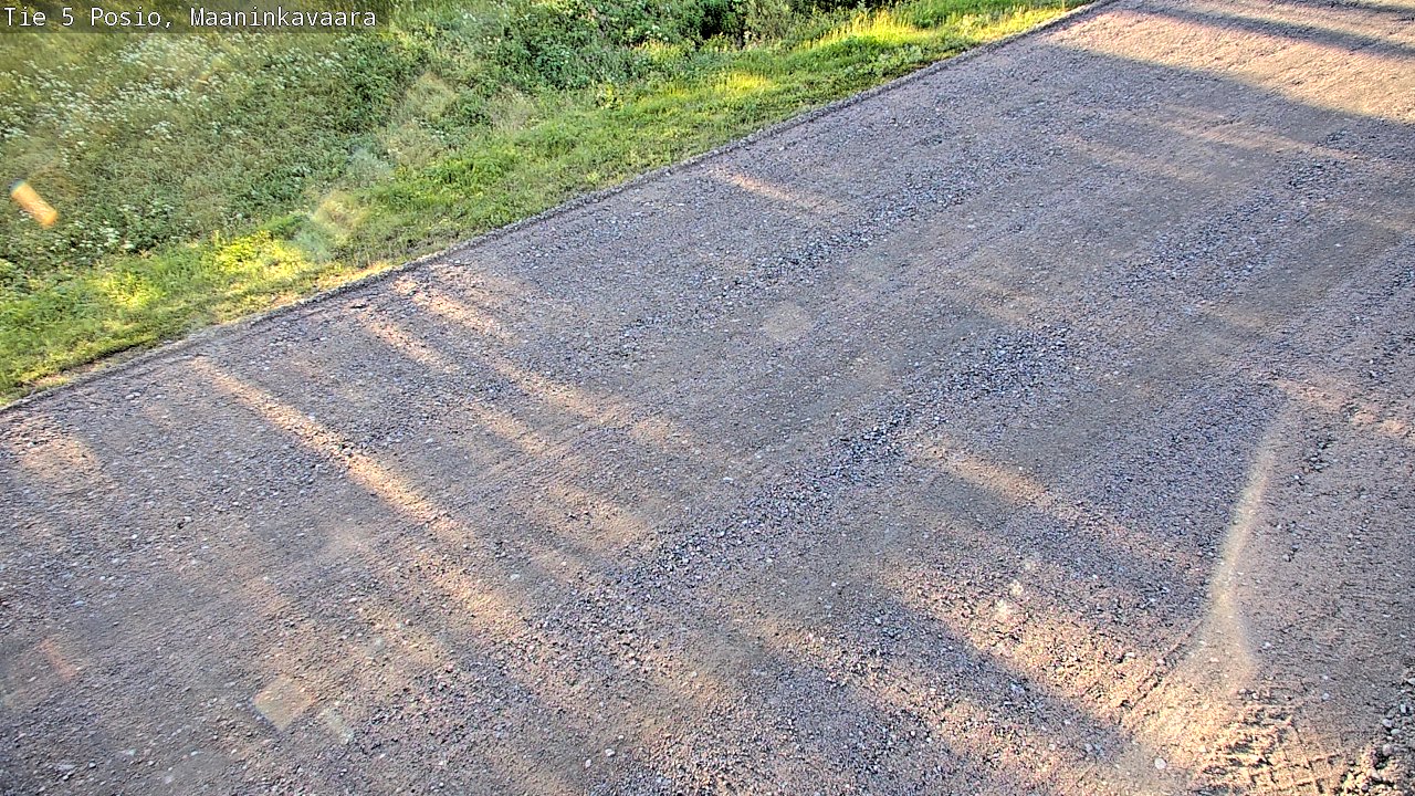 Weather Camera Image Väg 5 Posio, Maaninkavaara, Posio, Lappi
