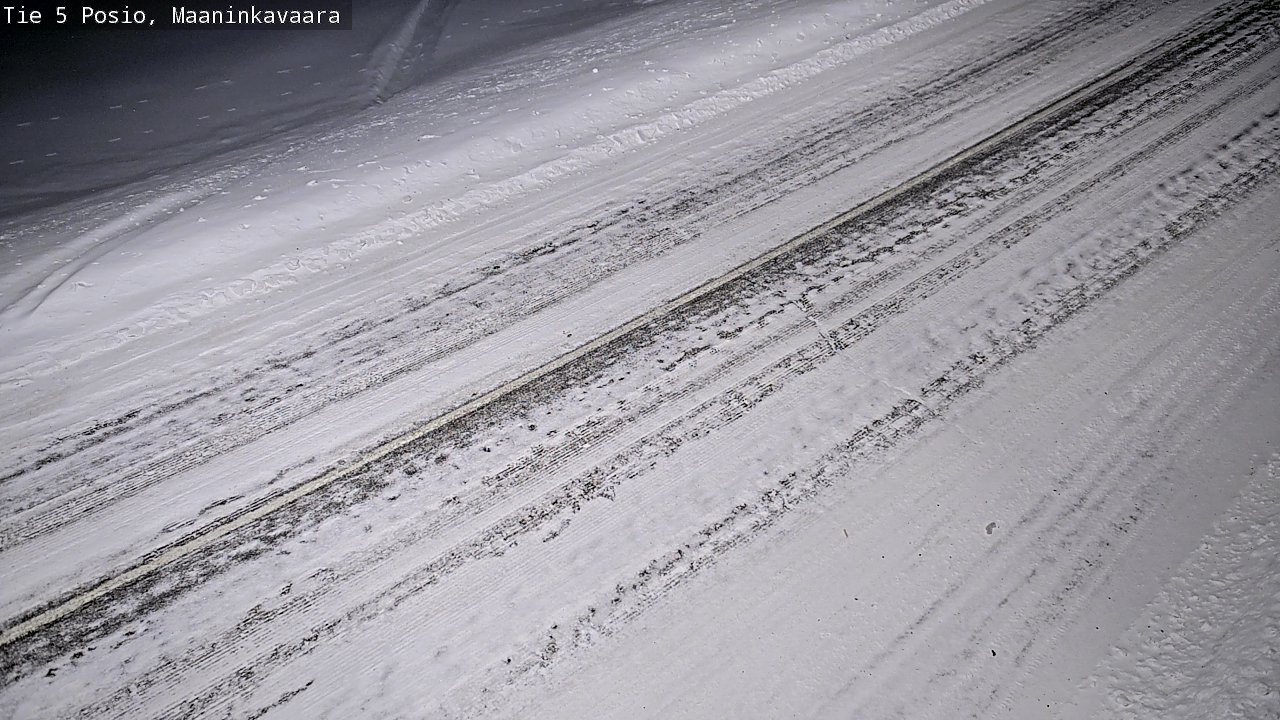 Kelikamerat Kuva Tie 5 Posio, Maaninkavaara, Posio, Lappi