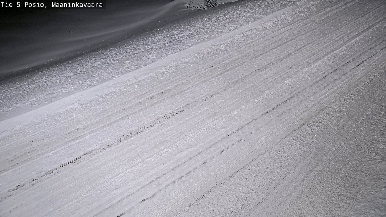 Weather Camera Image Road 5 Posio, Maaninkavaara, Posio, Lappi