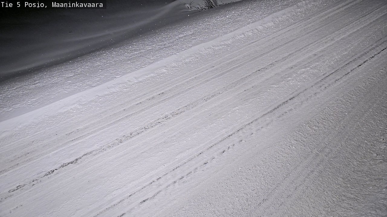 Weather Camera Image Road 5 Posio, Maaninkavaara, Posio, Lappi