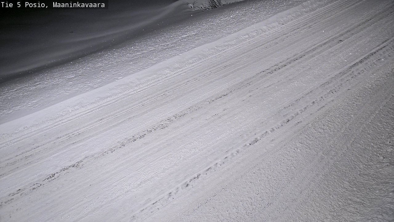 Weather Camera Image Road 5 Posio, Maaninkavaara, Posio, Lappi