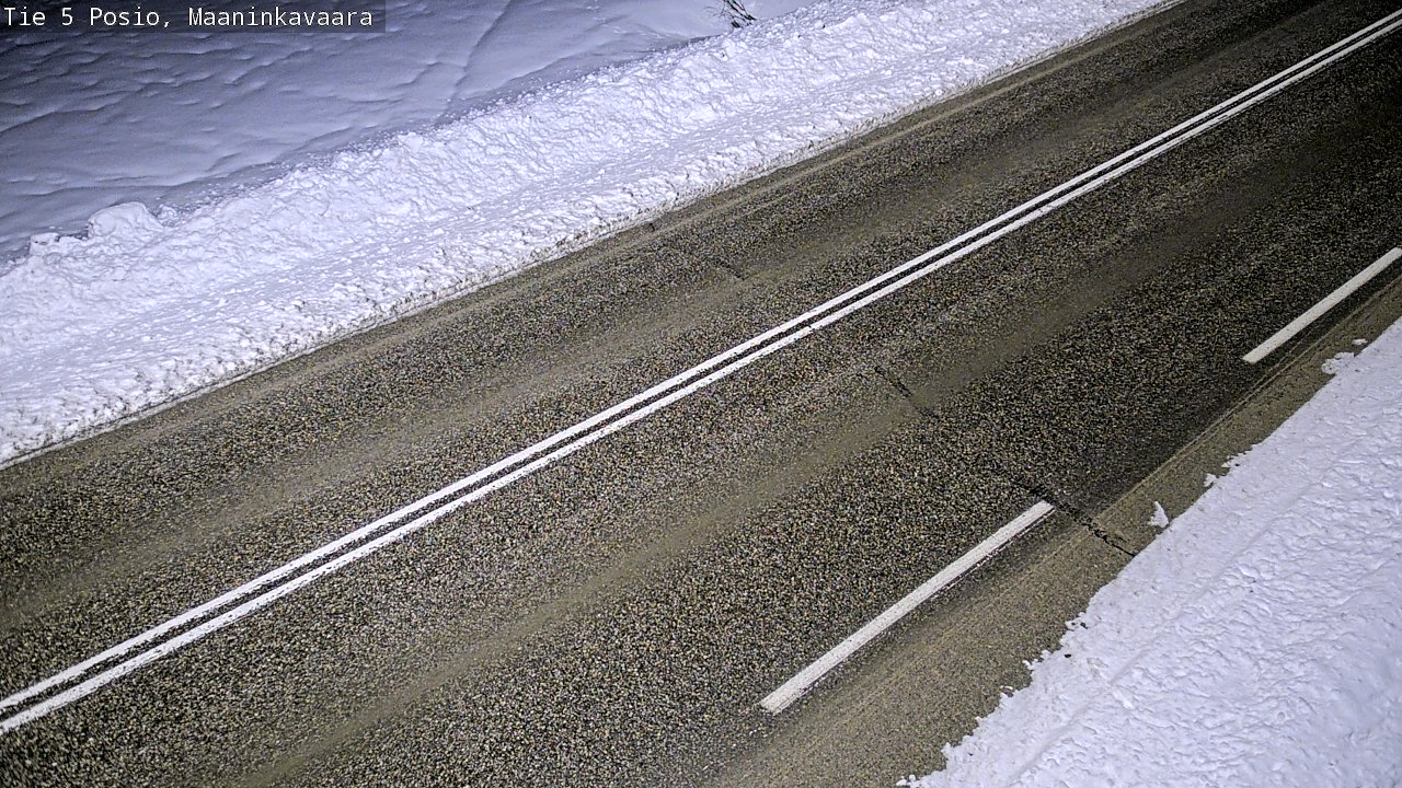 Kelikamerat Kuva Tie 5 Posio, Maaninkavaara, Posio, Lappi