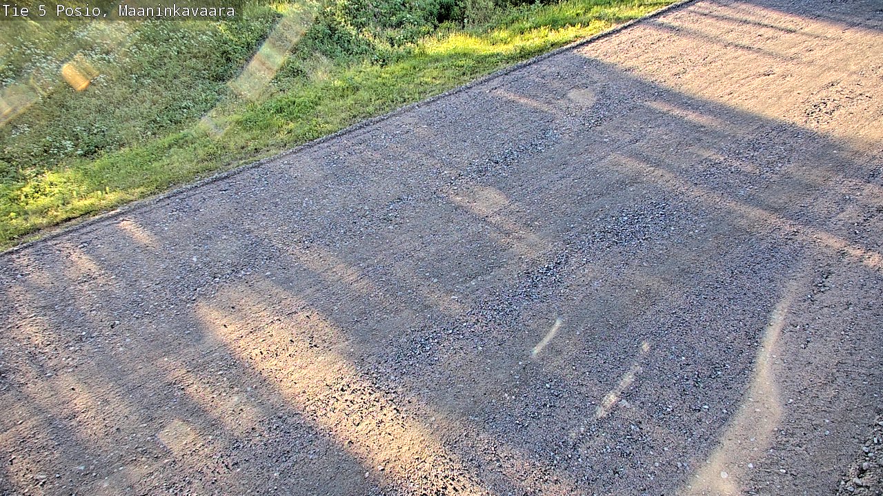 Weather Camera Image Väg 5 Posio, Maaninkavaara, Posio, Lappi