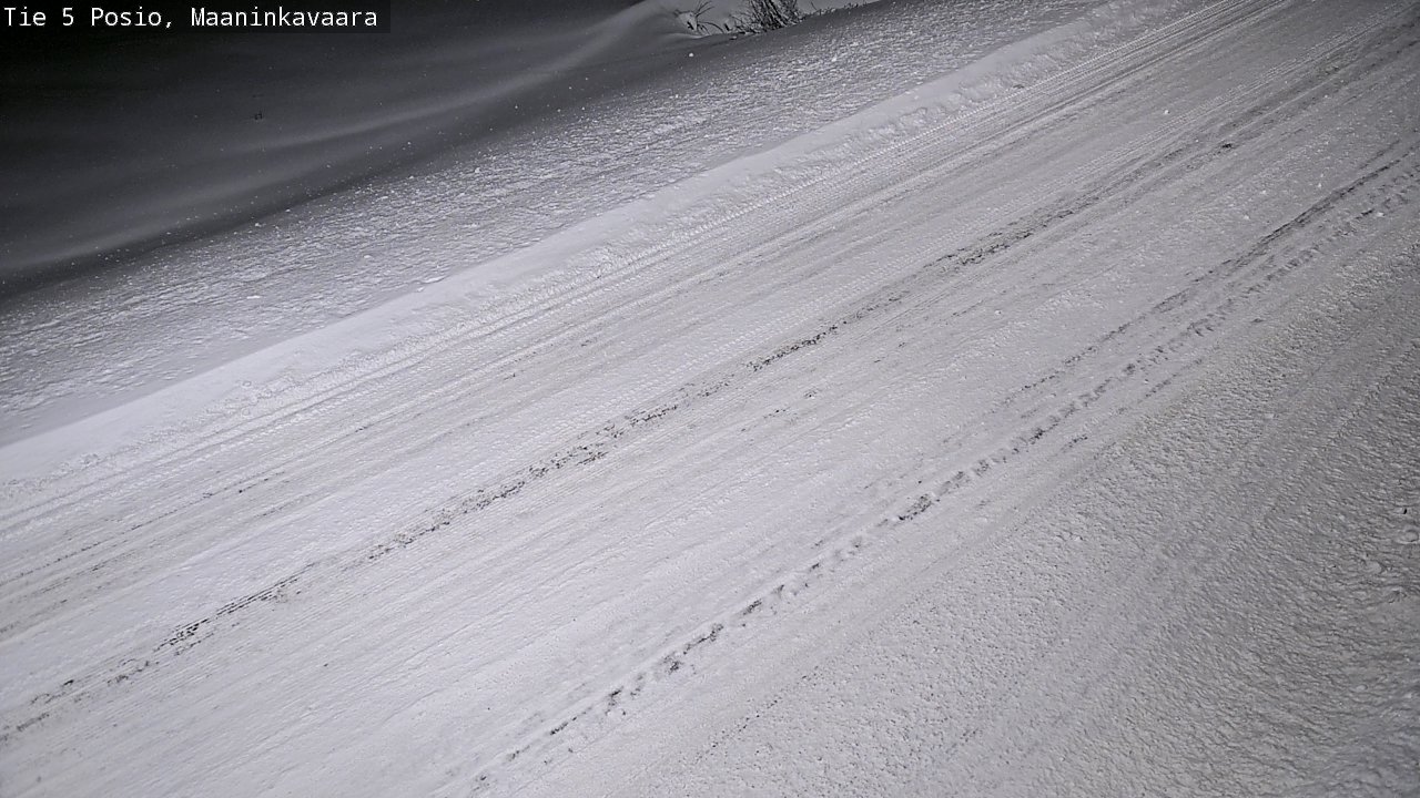 Weather Camera Image Road 5 Posio, Maaninkavaara, Posio, Lappi