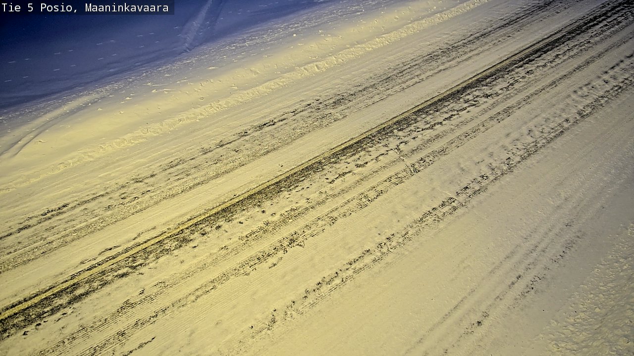 Kelikamerat Kuva Tie 5 Posio, Maaninkavaara, Posio, Lappi