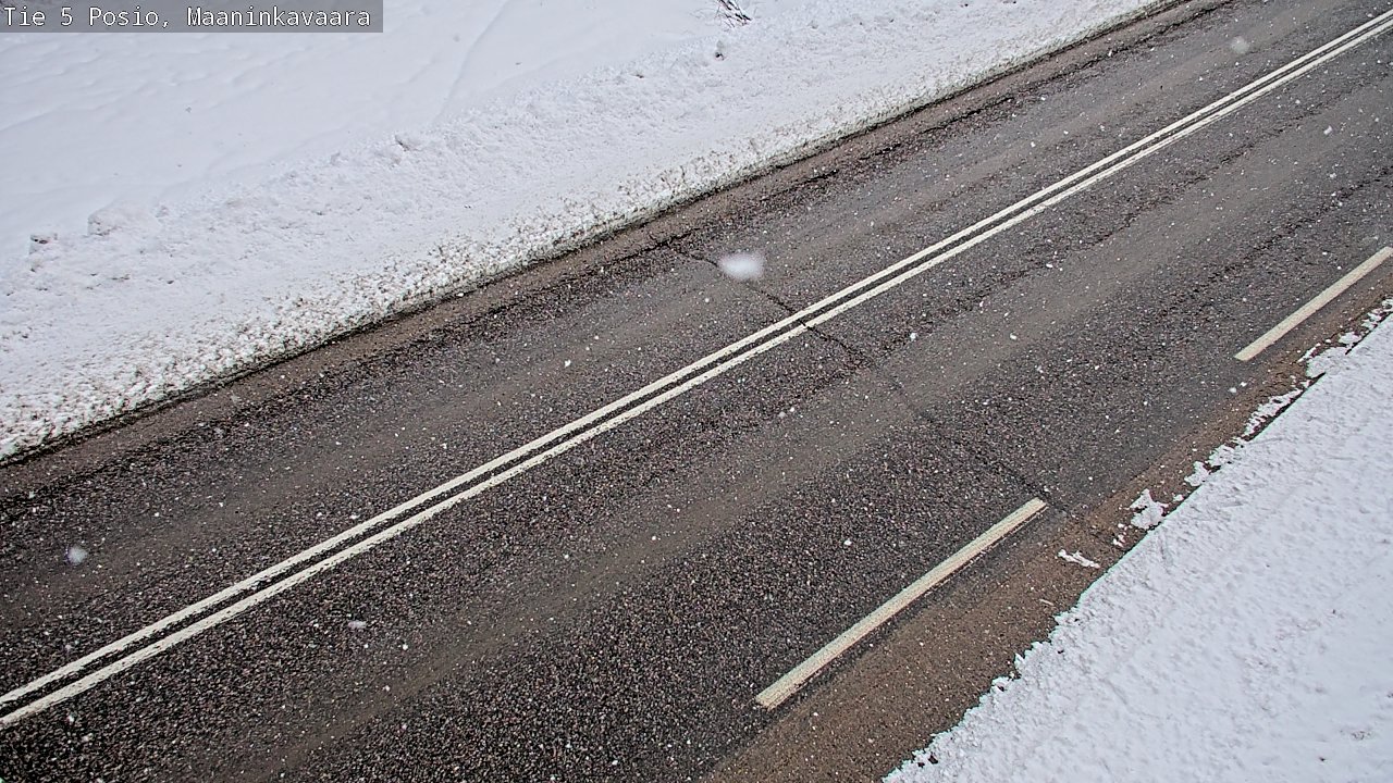 Kelikamerat Kuva Tie 5 Posio, Maaninkavaara, Posio, Lappi