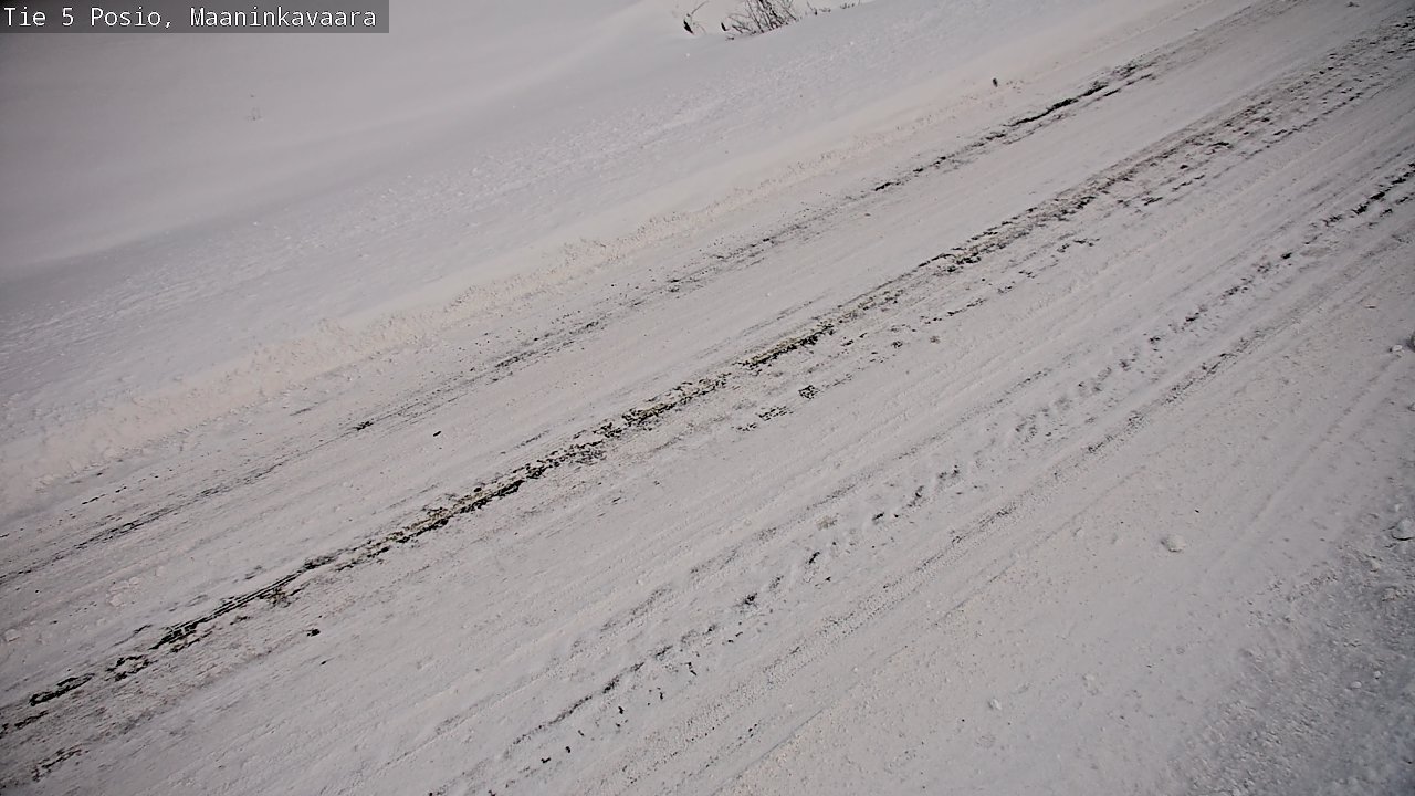 Weather Camera Image Road 5 Posio, Maaninkavaara, Posio, Lappi