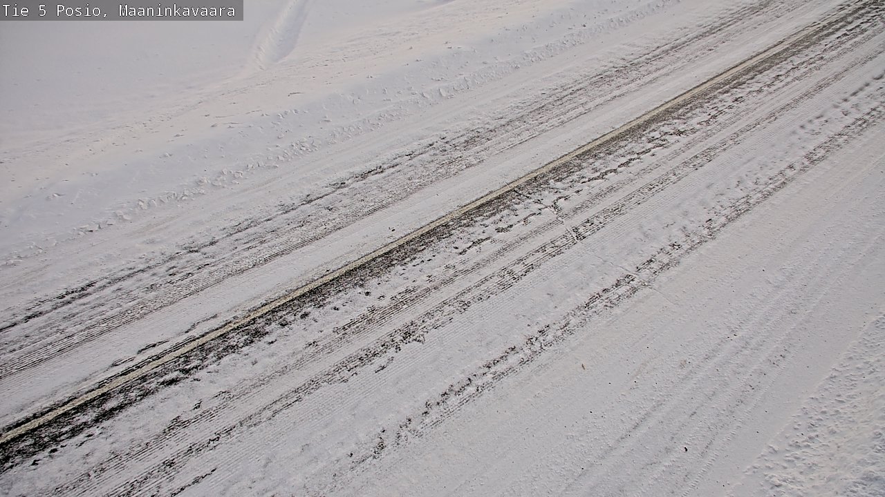 Kelikamerat Kuva Tie 5 Posio, Maaninkavaara, Posio, Lappi