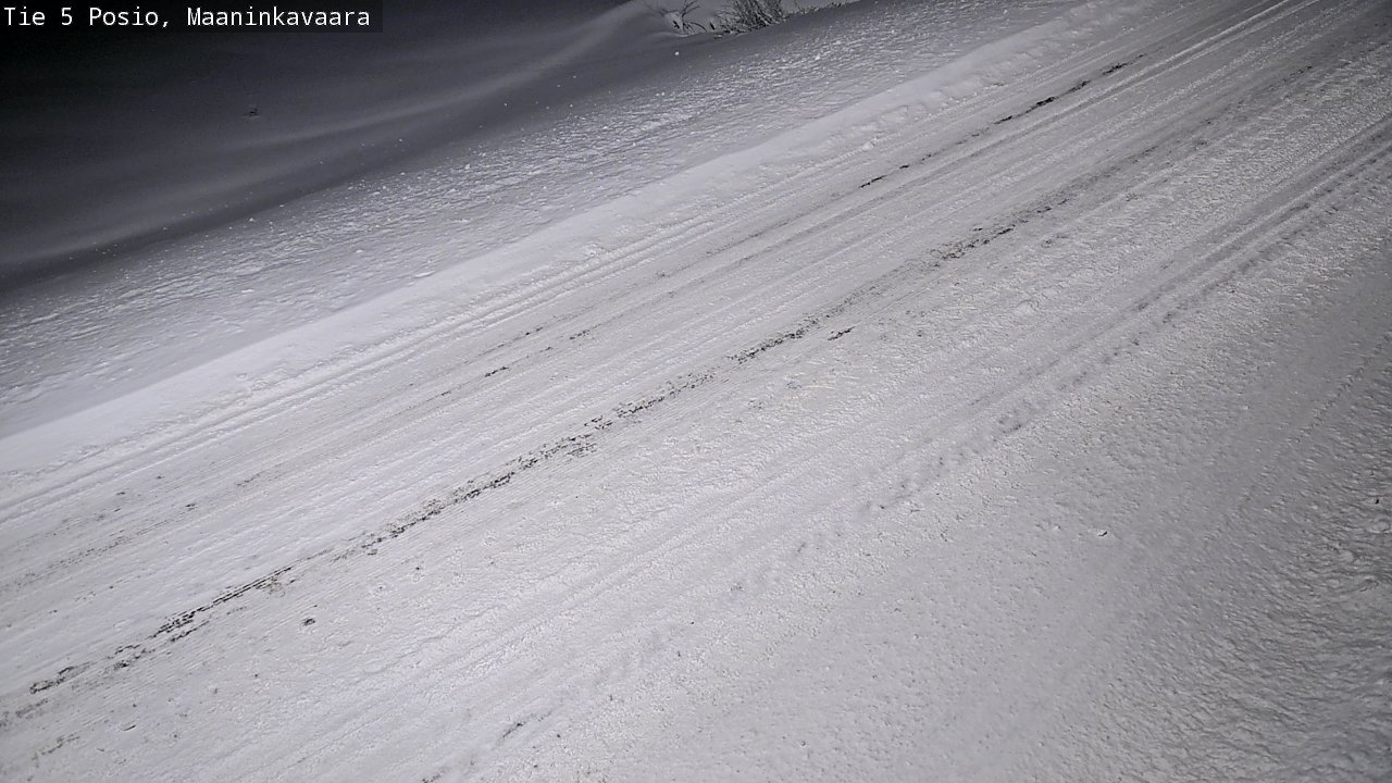 Weather Camera Image Road 5 Posio, Maaninkavaara, Posio, Lappi