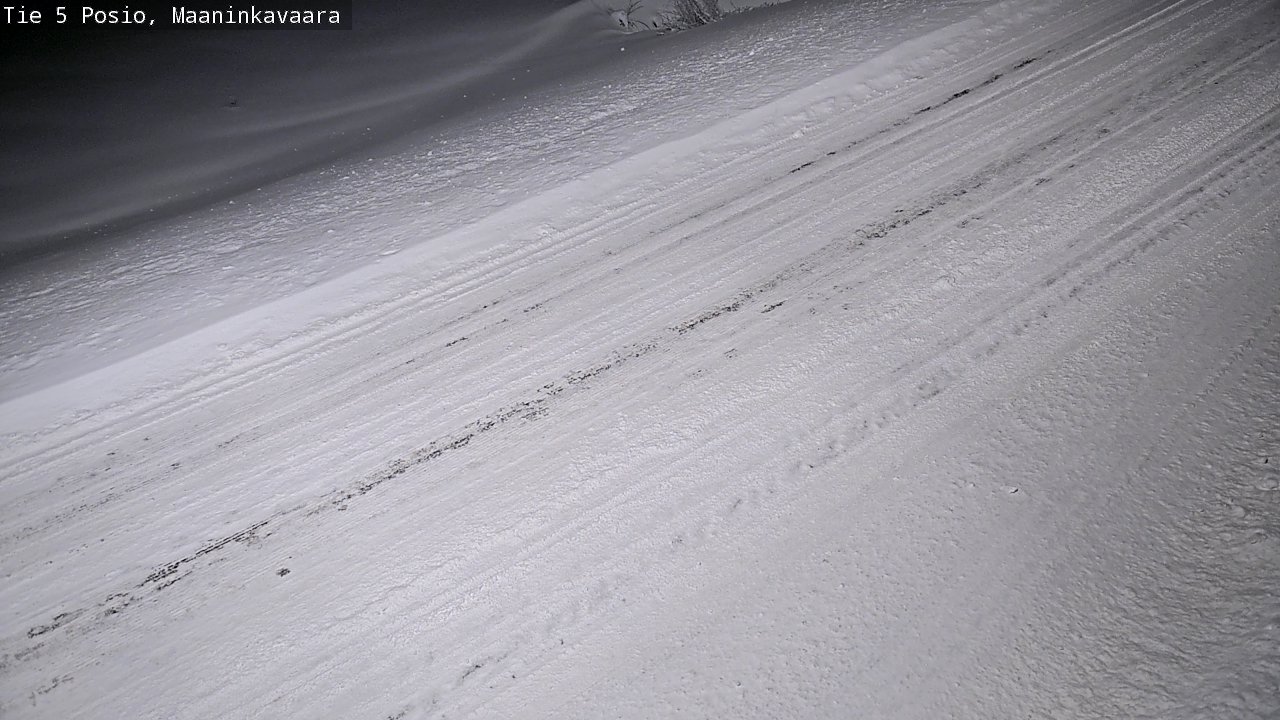 Weather Camera Image Road 5 Posio, Maaninkavaara, Posio, Lappi