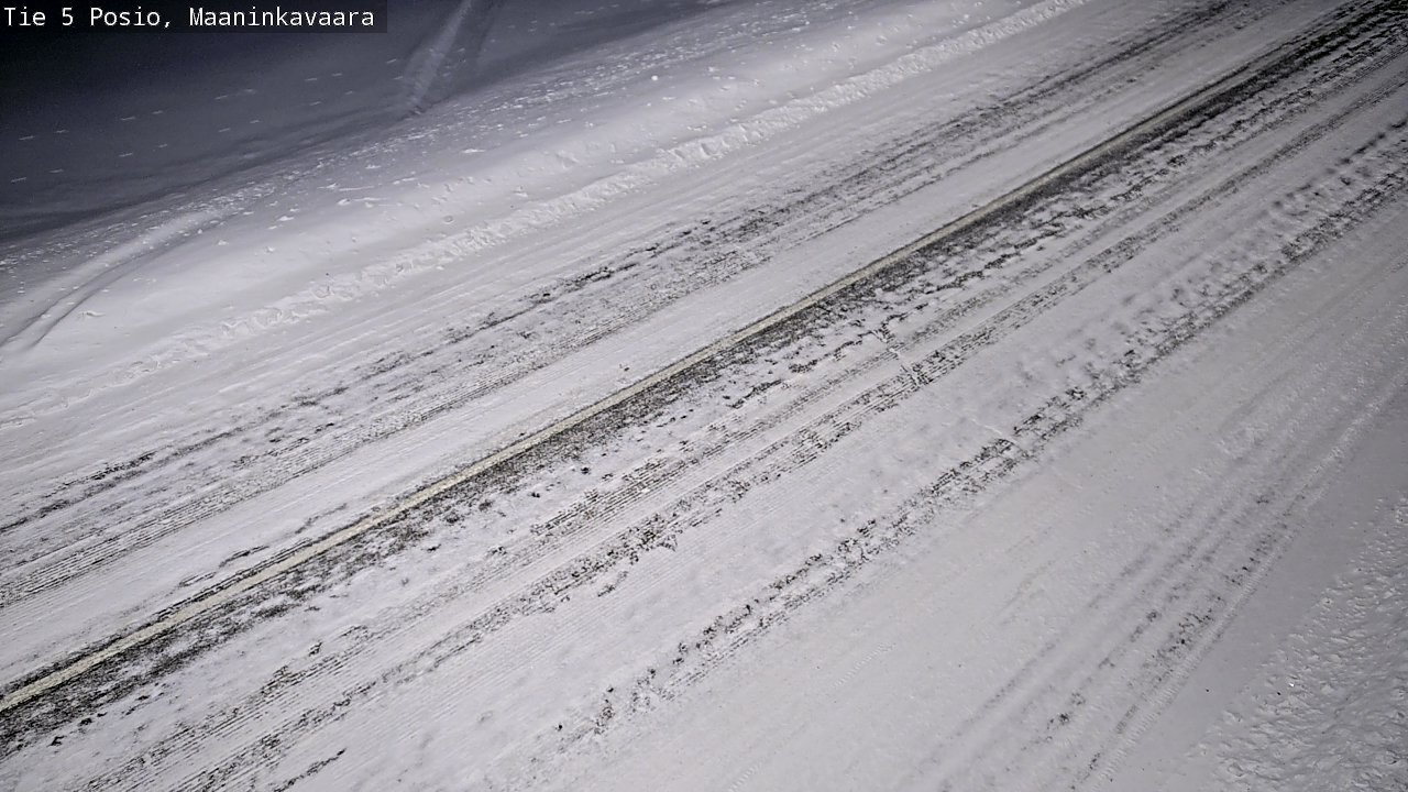 Kelikamerat Kuva Tie 5 Posio, Maaninkavaara, Posio, Lappi