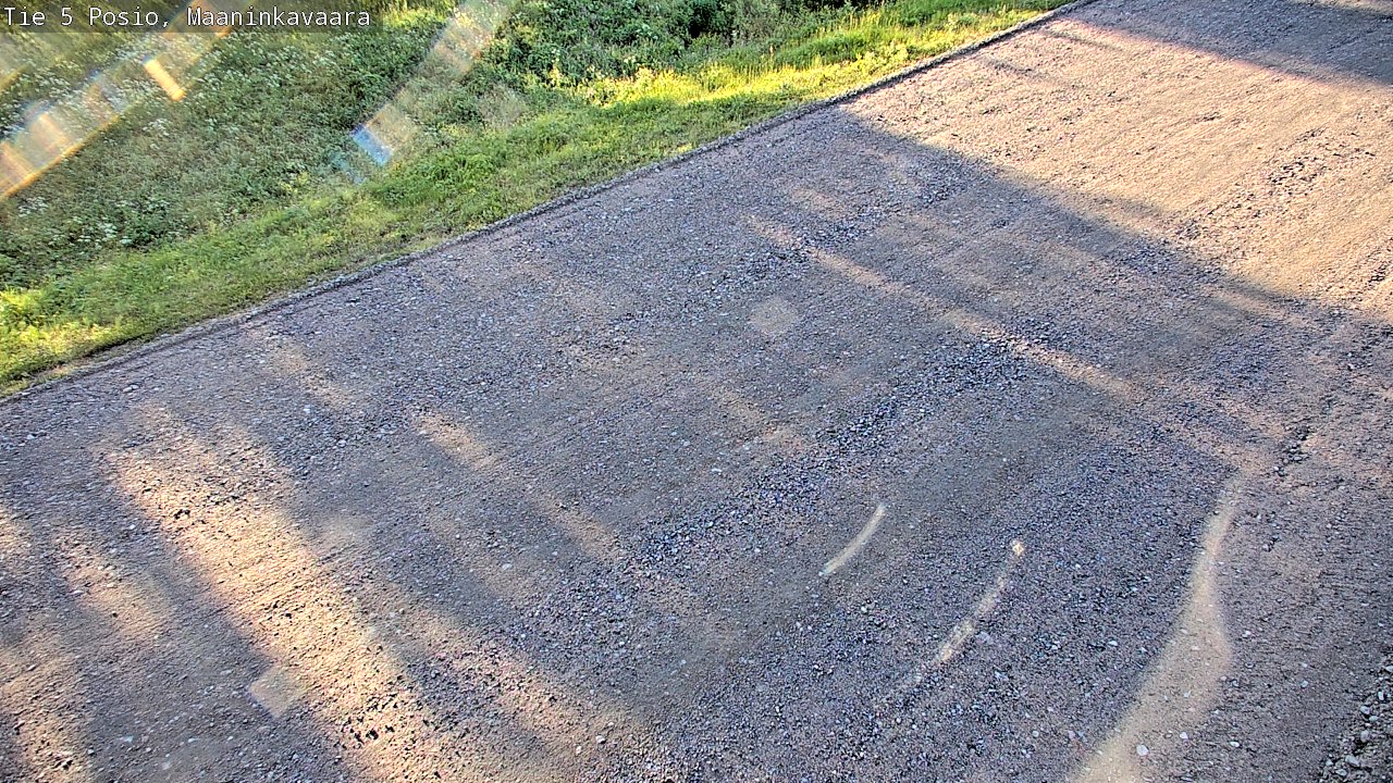 Weather Camera Image Väg 5 Posio, Maaninkavaara, Posio, Lappi