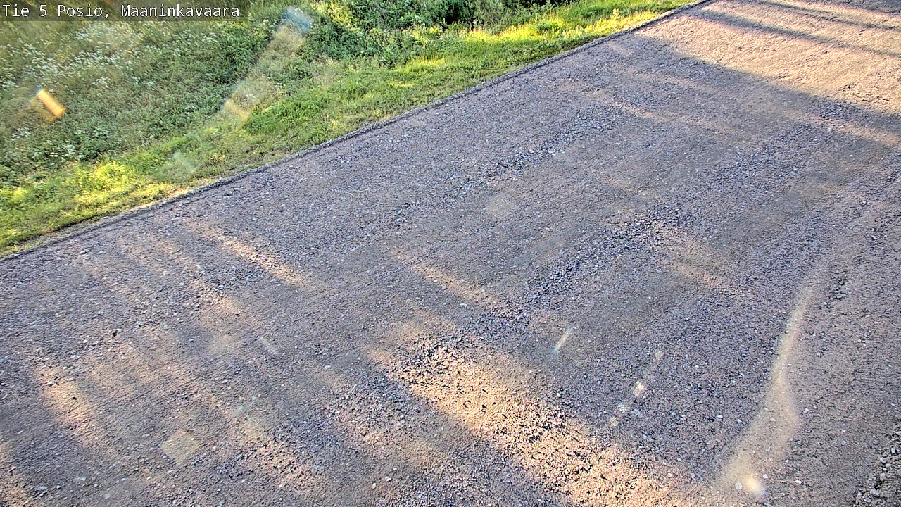 Weather Camera Image Väg 5 Posio, Maaninkavaara, Posio, Lappi