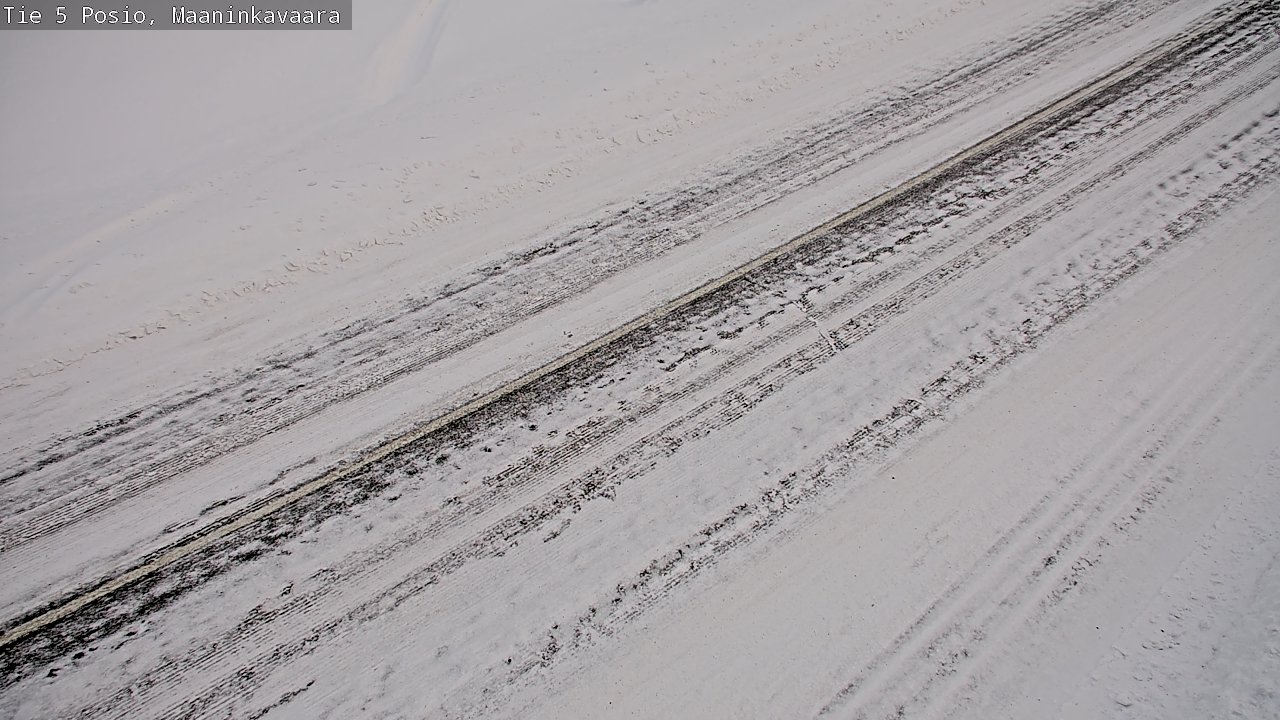 Kelikamerat Kuva Tie 5 Posio, Maaninkavaara, Posio, Lappi