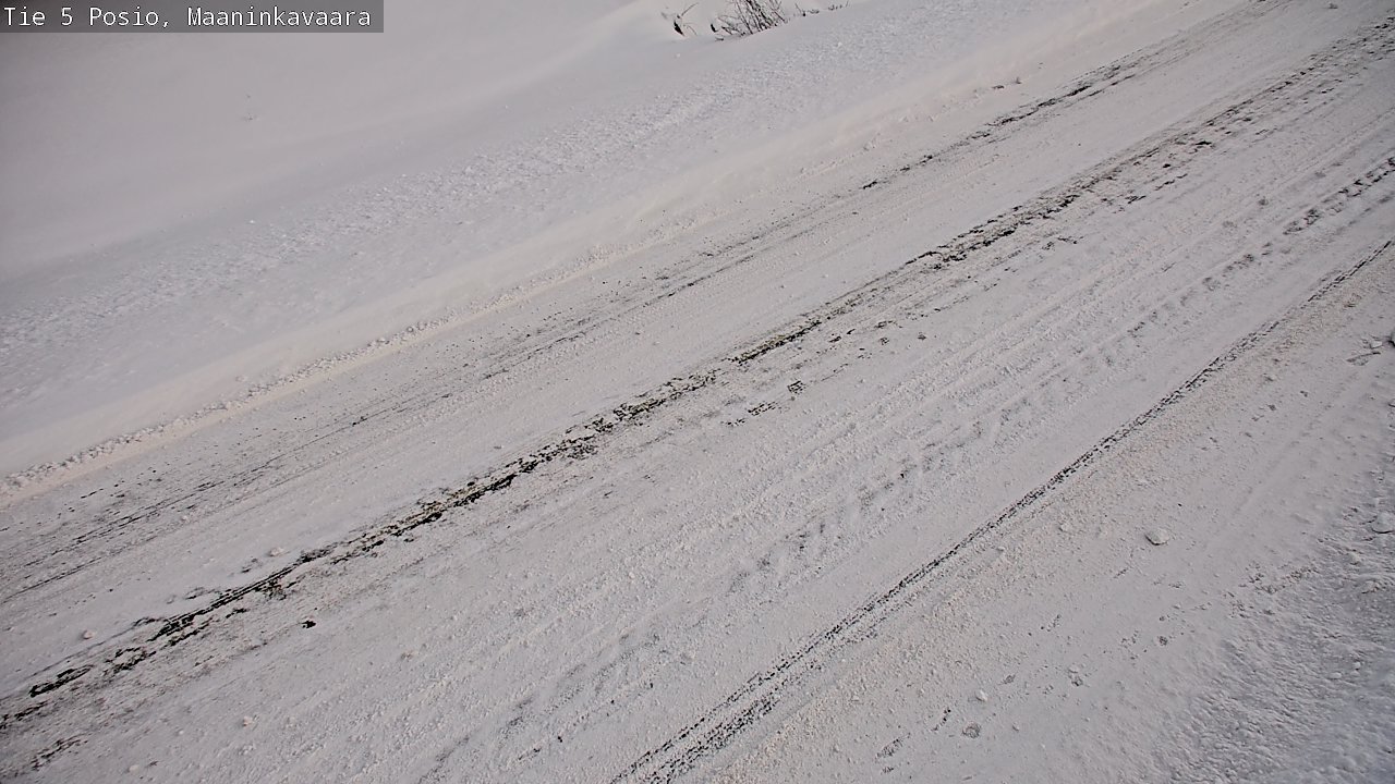 Weather Camera Image Road 5 Posio, Maaninkavaara, Posio, Lappi