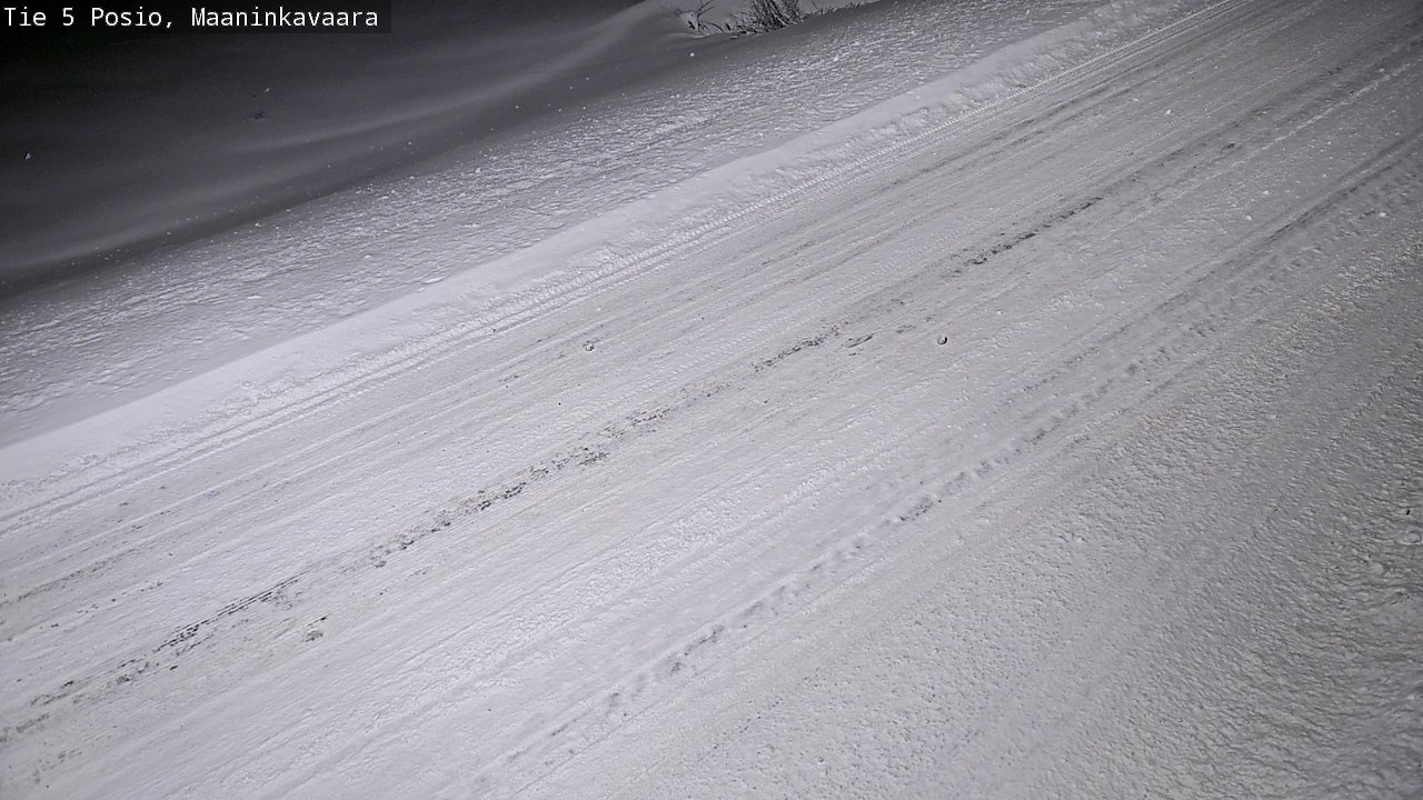 Weather Camera Image Road 5 Posio, Maaninkavaara, Posio, Lappi