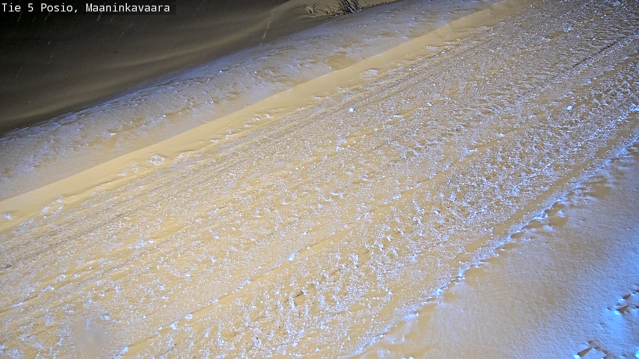 Weather Camera Image Road 5 Posio, Maaninkavaara, Posio, Lappi