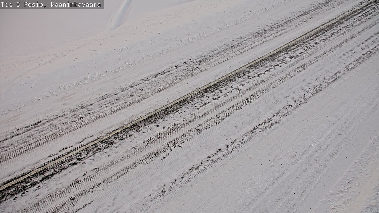 Kelikamerat Kuva Tie 5 Posio, Maaninkavaara, Posio, Lappi