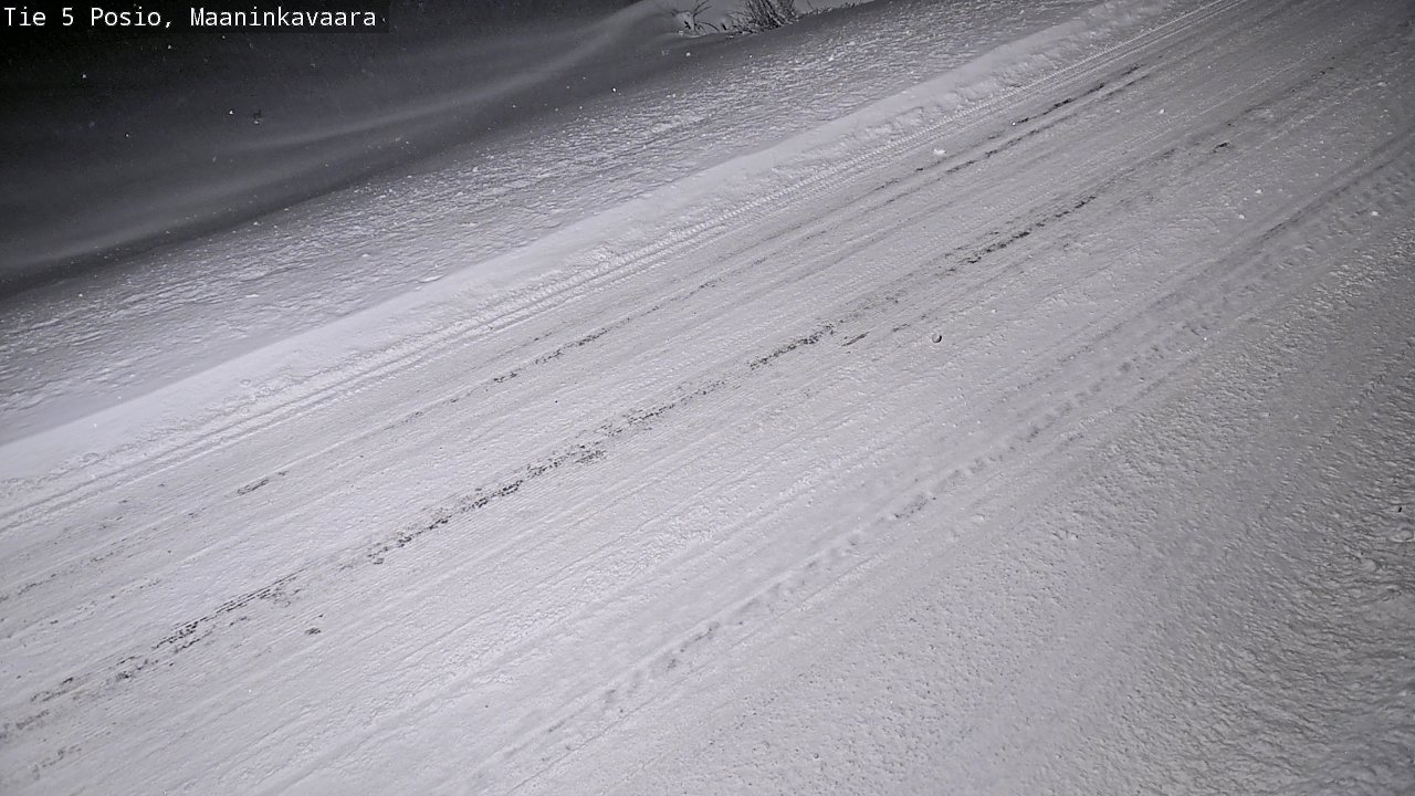 Weather Camera Image Road 5 Posio, Maaninkavaara, Posio, Lappi