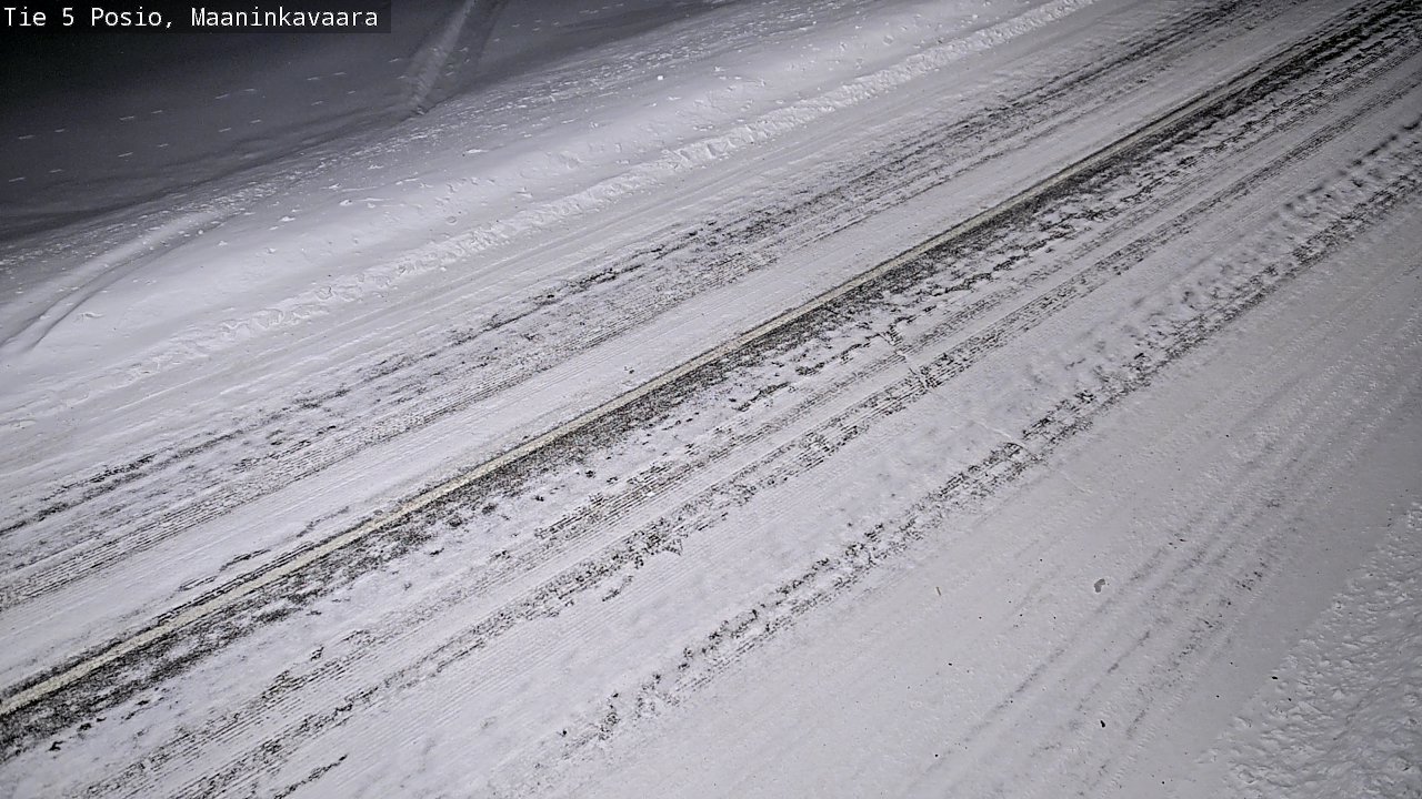 Kelikamerat Kuva Tie 5 Posio, Maaninkavaara, Posio, Lappi