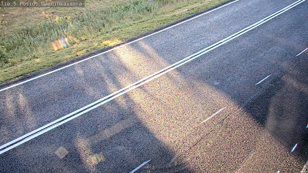 Weather Camera Image Road 5 Posio, Maaninkavaara, Posio, Lappi
