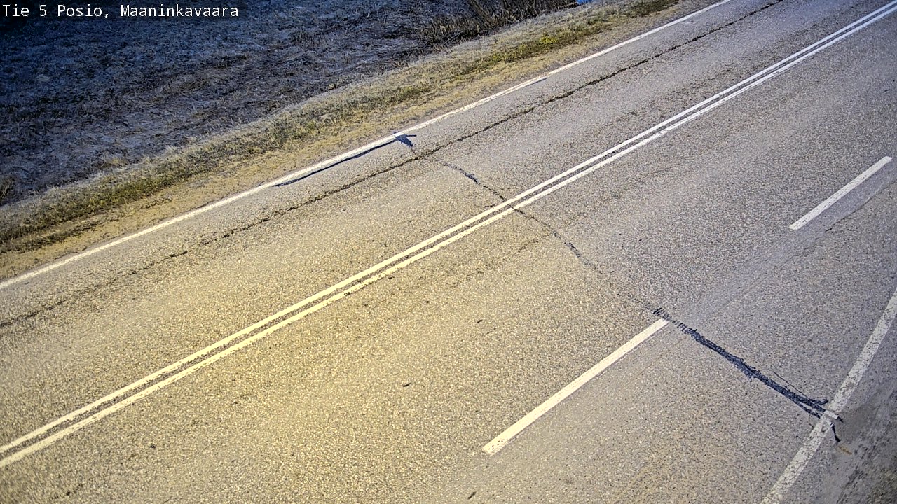 Kelikamerat Kuva Tie 5 Posio, Maaninkavaara, Posio, Lappi