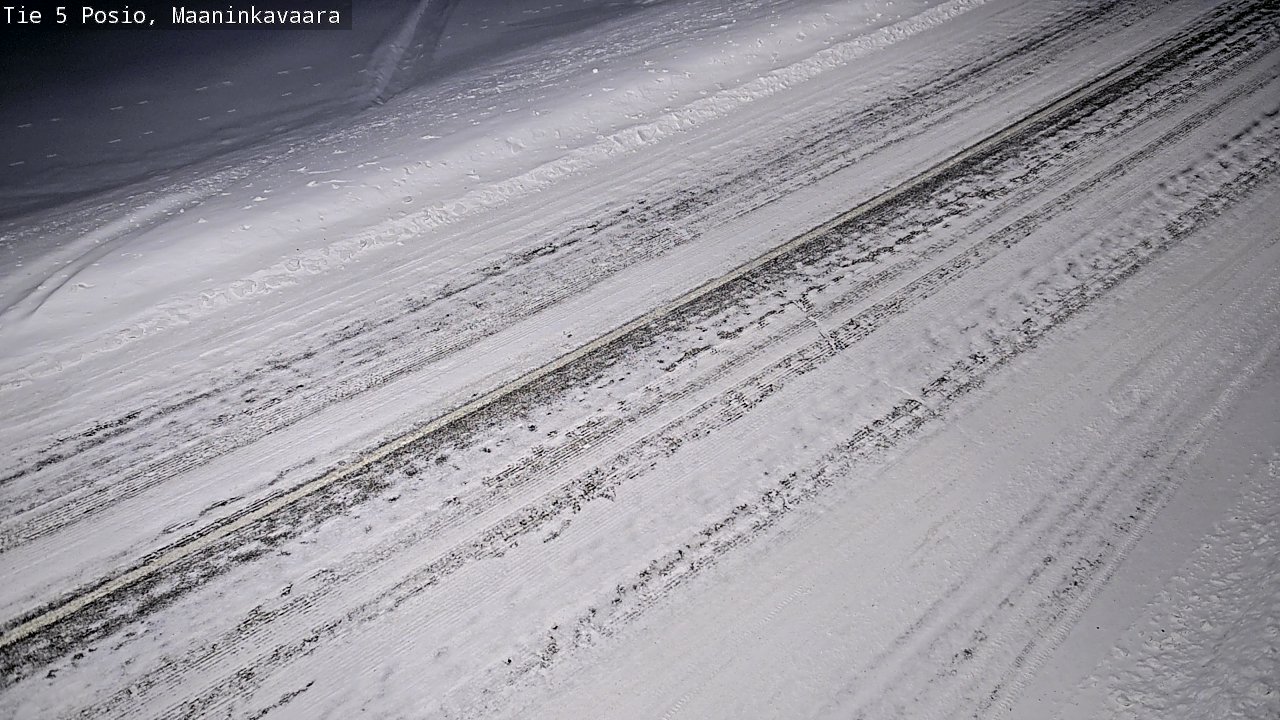 Kelikamerat Kuva Tie 5 Posio, Maaninkavaara, Posio, Lappi