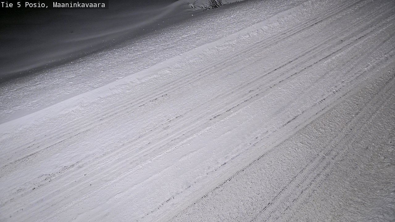 Weather Camera Image Road 5 Posio, Maaninkavaara, Posio, Lappi