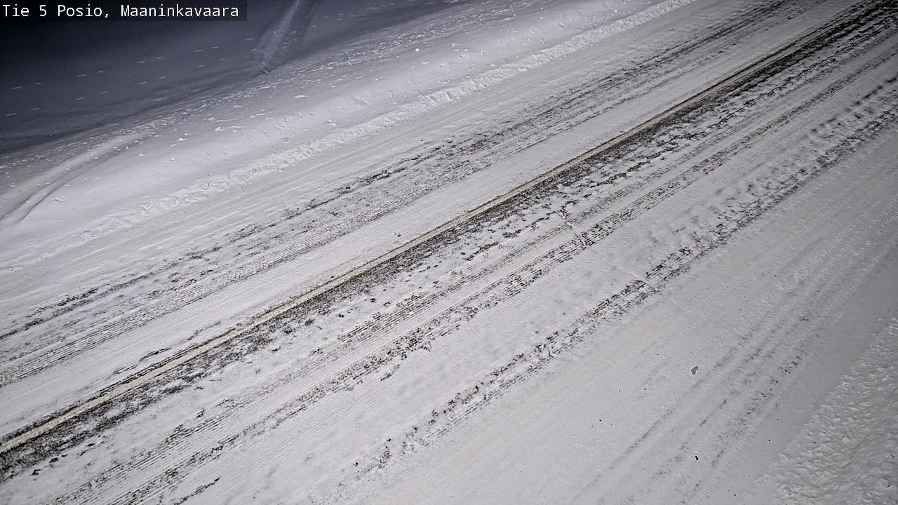 Kelikamerat Kuva Tie 5 Posio, Maaninkavaara, Posio, Lappi