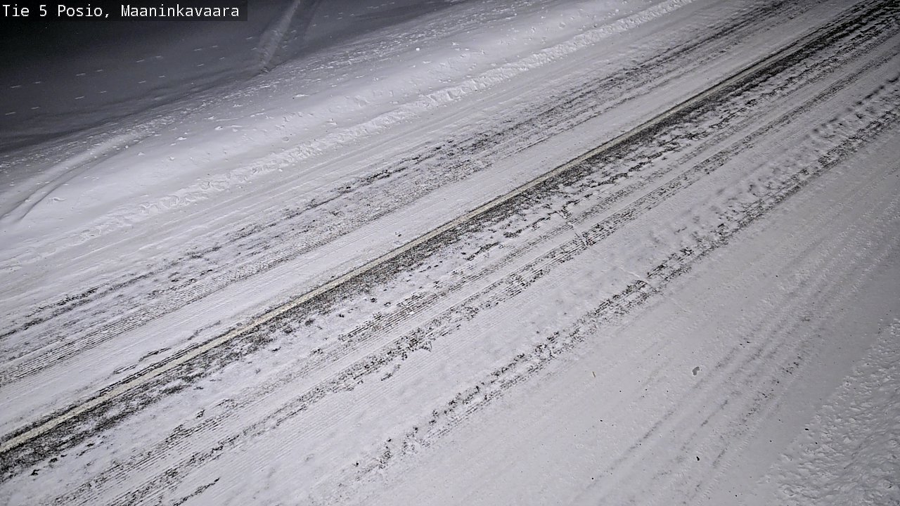 Kelikamerat Kuva Tie 5 Posio, Maaninkavaara, Posio, Lappi