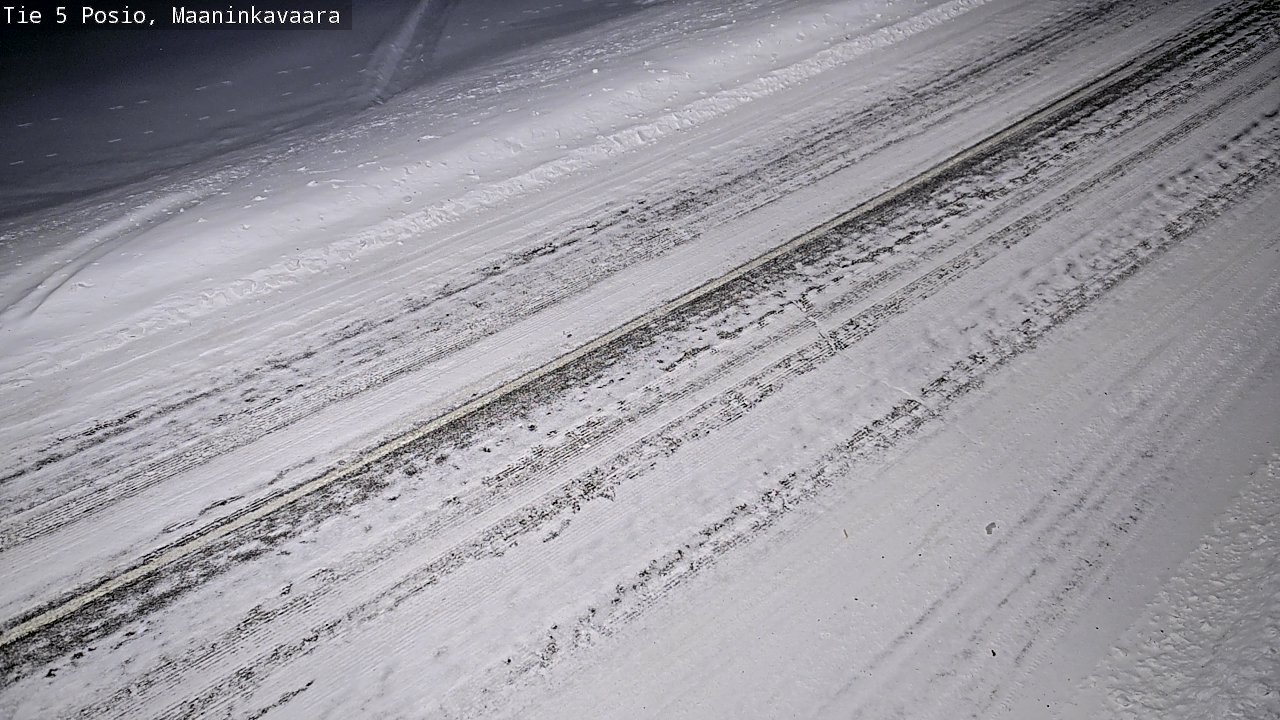 Kelikamerat Kuva Tie 5 Posio, Maaninkavaara, Posio, Lappi