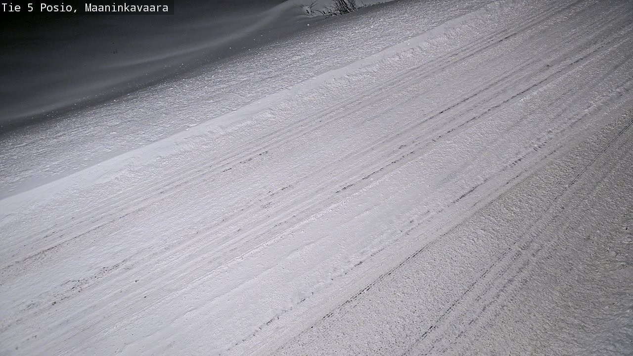 Weather Camera Image Road 5 Posio, Maaninkavaara, Posio, Lappi
