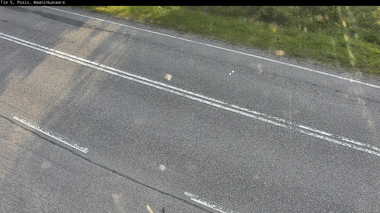 Weather Camera Image Väg 5 Posio, Maaninkavaara, Posio, Lappi