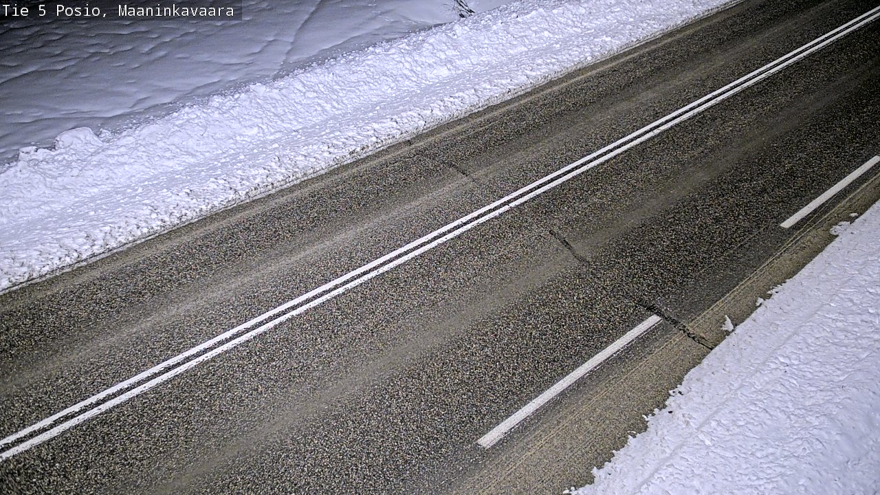 Kelikamerat Kuva Tie 5 Posio, Maaninkavaara, Posio, Lappi