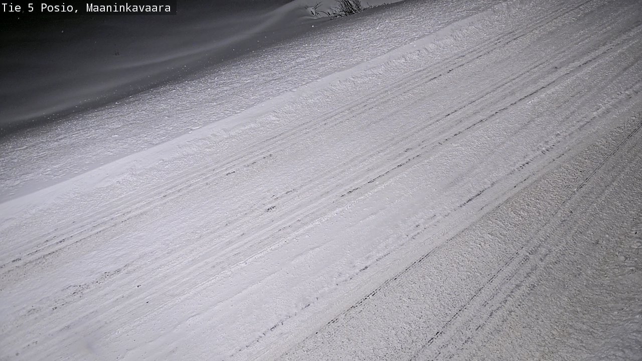 Weather Camera Image Road 5 Posio, Maaninkavaara, Posio, Lappi