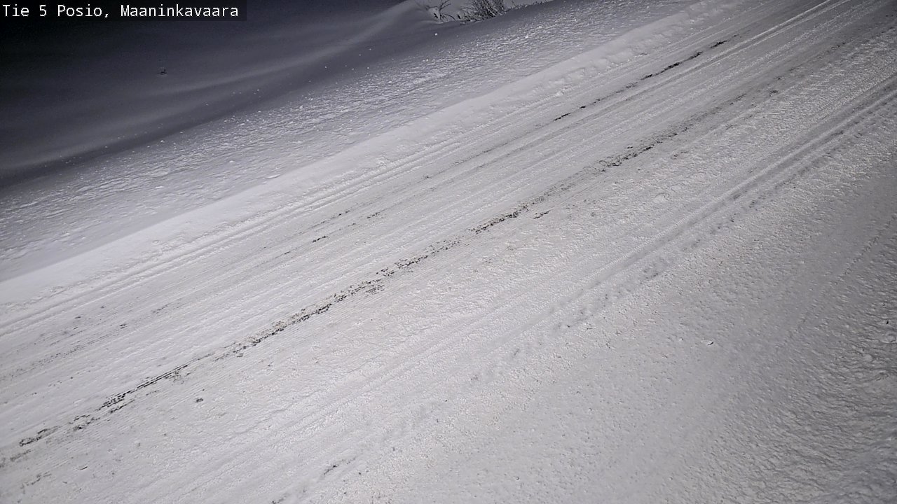 Weather Camera Image Road 5 Posio, Maaninkavaara, Posio, Lappi
