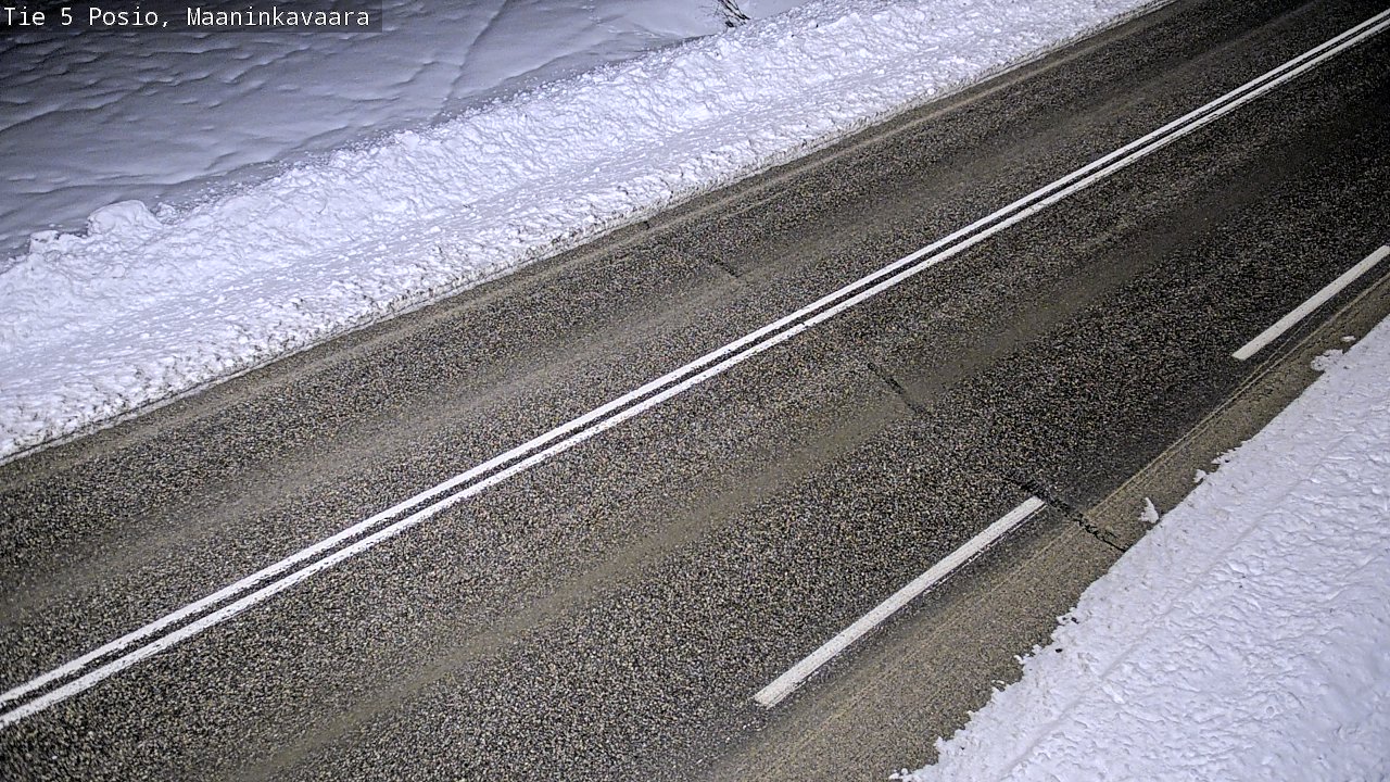 Kelikamerat Kuva Tie 5 Posio, Maaninkavaara, Posio, Lappi