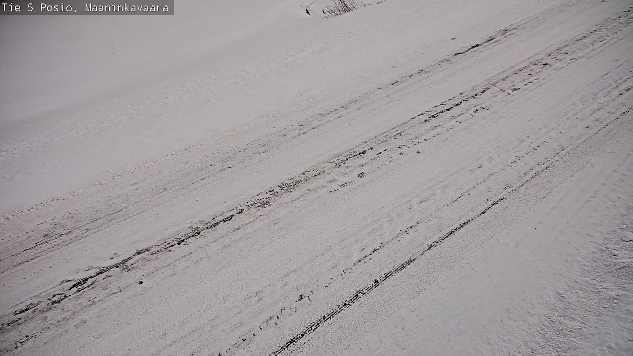 Weather Camera Image Road 5 Posio, Maaninkavaara, Posio, Lappi