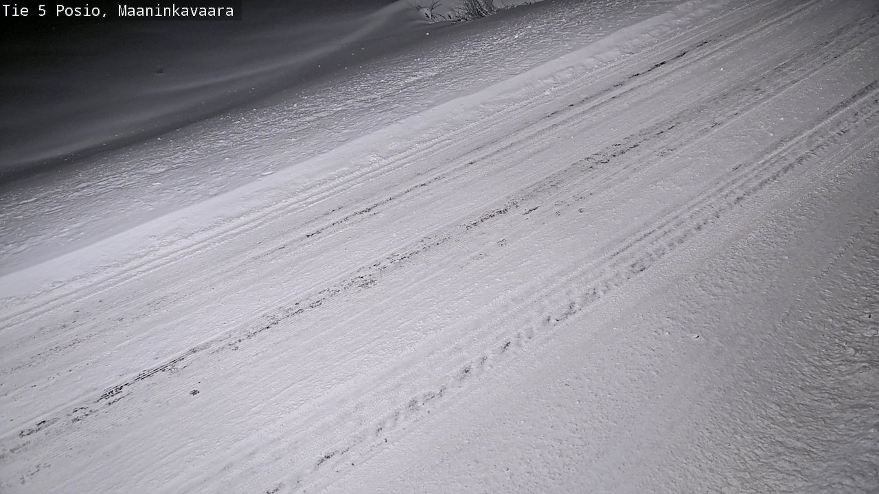 Weather Camera Image Road 5 Posio, Maaninkavaara, Posio, Lappi
