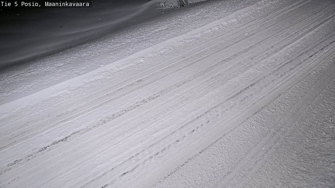 Weather Camera Image Road 5 Posio, Maaninkavaara, Posio, Lappi