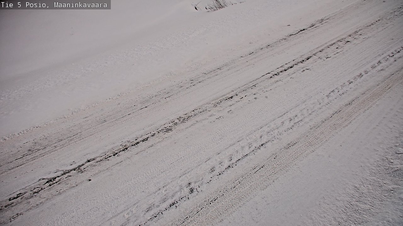 Weather Camera Image Road 5 Posio, Maaninkavaara, Posio, Lappi