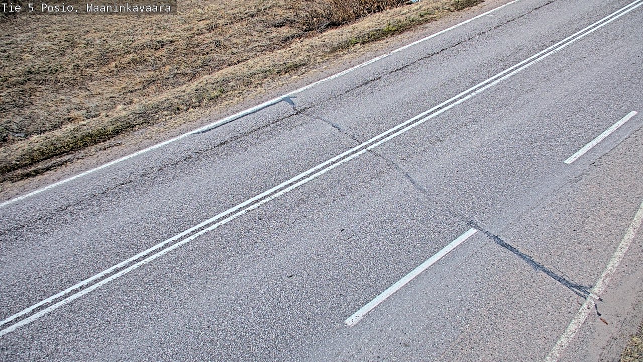 Kelikamerat Kuva Tie 5 Posio, Maaninkavaara, Posio, Lappi