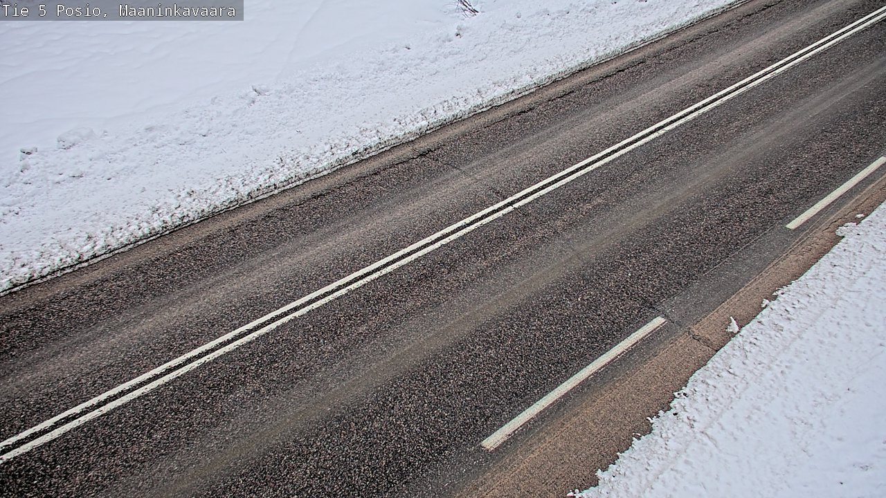 Kelikamerat Kuva Tie 5 Posio, Maaninkavaara, Posio, Lappi