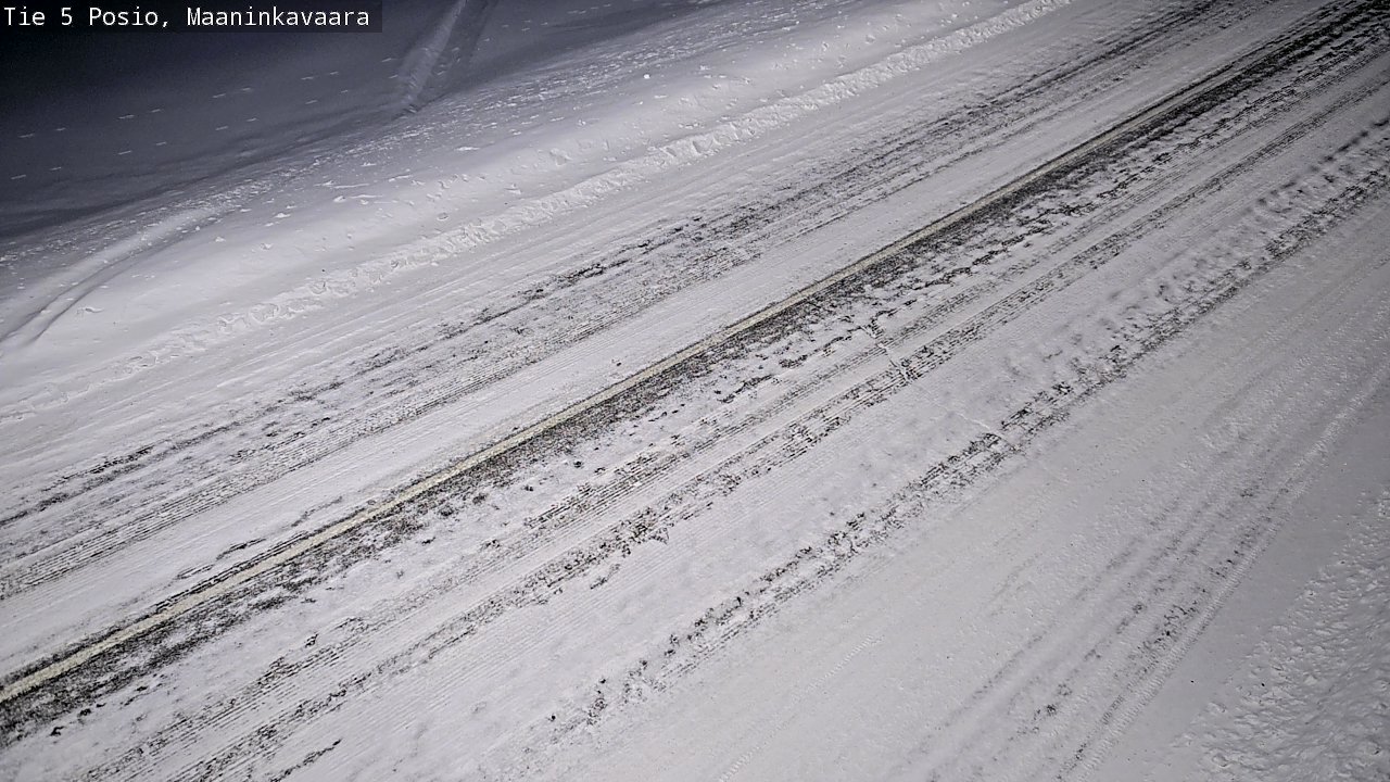 Kelikamerat Kuva Tie 5 Posio, Maaninkavaara, Posio, Lappi