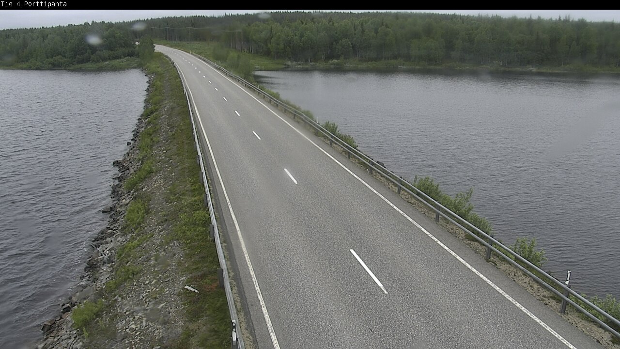 Weather Camera Image Road 4 Sodankylä, Porttipahta, Sodankylä, Lappi