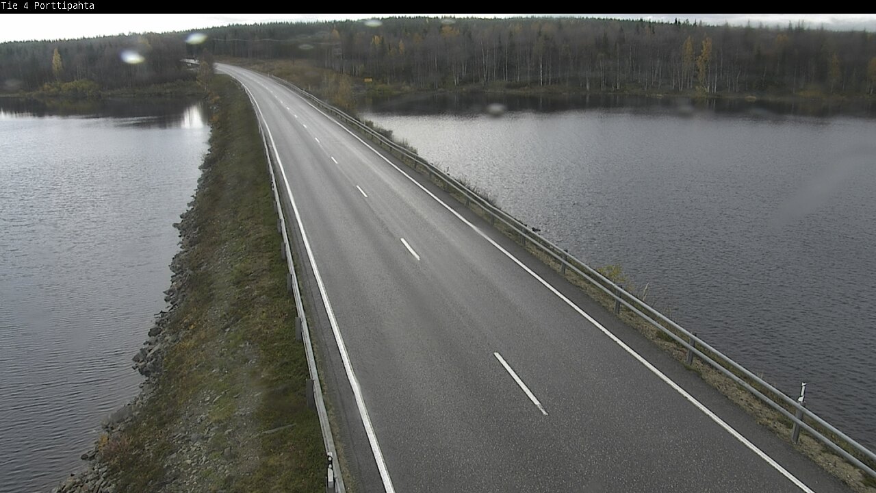 Weather Camera Image Road 4 Sodankylä, Porttipahta, Sodankylä, Lappi