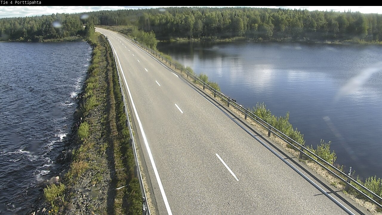 Weather Camera Image Road 4 Sodankylä, Porttipahta, Sodankylä, Lappi