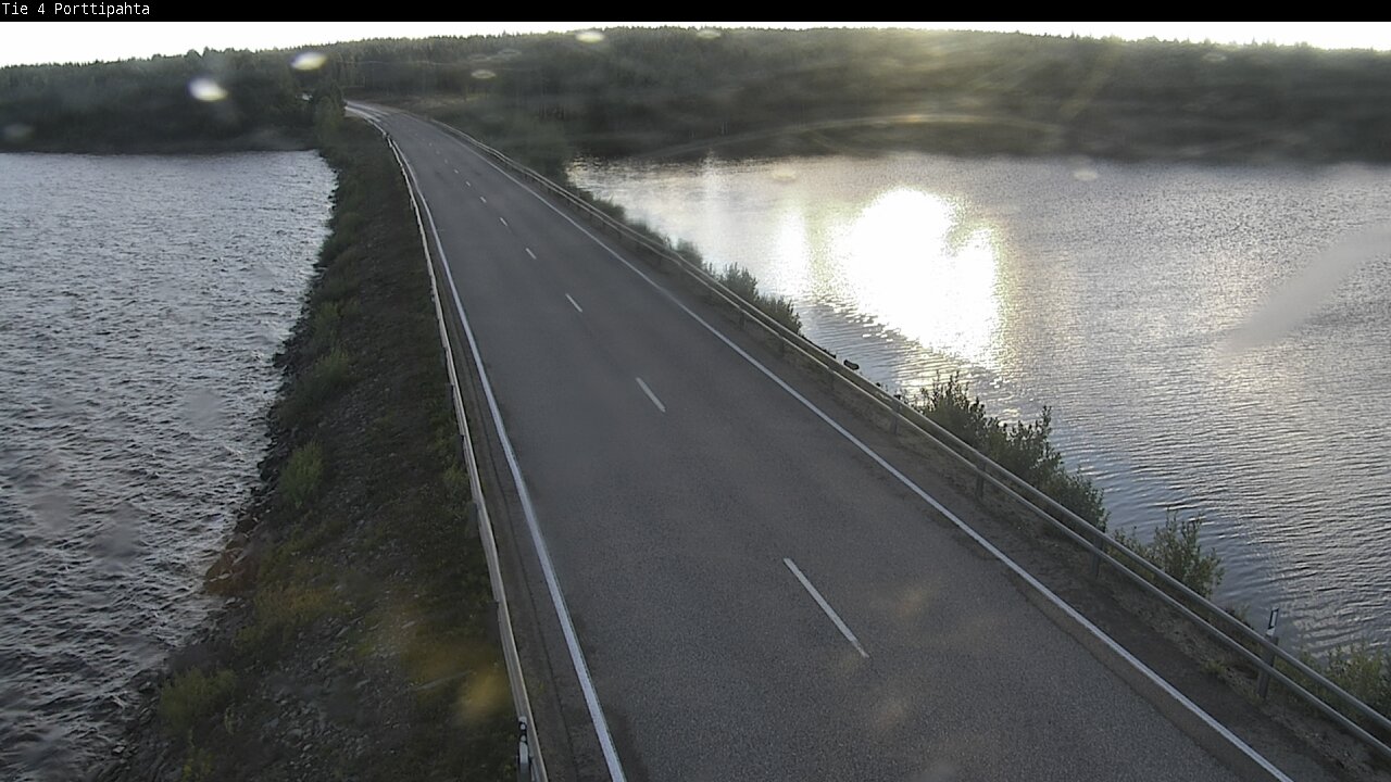 Weather Camera Image Road 4 Sodankylä, Porttipahta, Sodankylä, Lappi