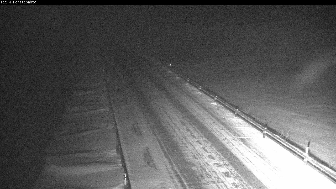Weather Camera Image Road 4 Sodankylä, Porttipahta, Sodankylä, Lappi